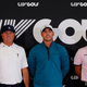 (From l.) Pat Perez, Brooks Koepka, and Patrick Reed